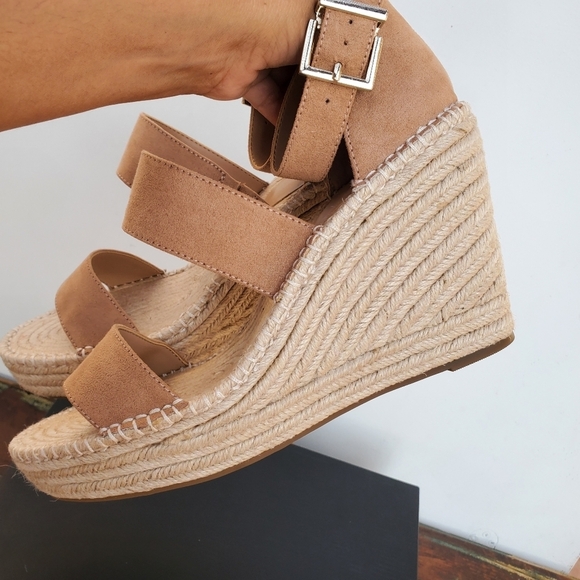 Inc. Women's Espadrille Strap Wedge Sandal Sz 10 - Picture 8 of 15